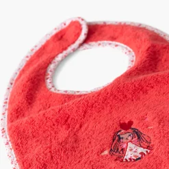 Fashion Bavoir coton bio Mes rêves rouge tendre Enfant Bavoirs & Mini-bavoirs