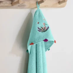 Clearance Cape de bain coton Aruba celadon Enfant Capes De Bain