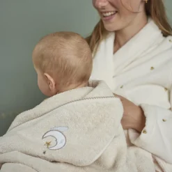 Clearance Cape de bain coton bio Bienvenue naturel Enfant Capes De Bain|Nouveautés Bébénew