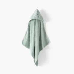 Fashion Cape de bain coton bio Jardine amande Enfant Capes De Bain