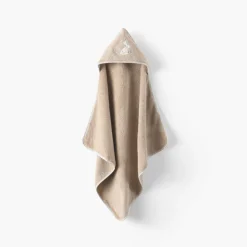 Sale Cape de bain coton bio Merveille beige Enfant Capes De Bain|Nouveautés Bébénew