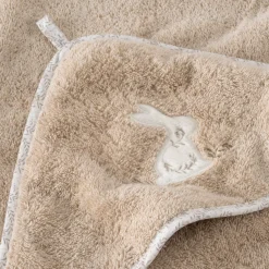 Sale Cape de bain coton bio Merveille beige Enfant Capes De Bain|Nouveautés Bébénew