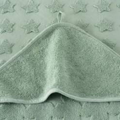 Outlet Cape de bain coton Monjour eucalyptus Enfant Capes De Bain|Nouveautés Bébénew