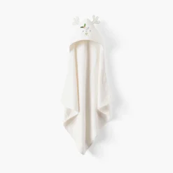 Outlet Cape de bain coton Xmasful ivoire Enfant Capes De Bain|Nouveautés Bébénew