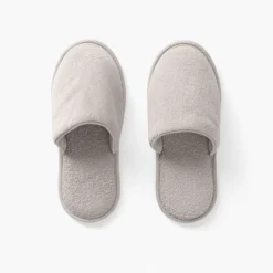 Cheap Chaussons mules femme coton Lola perle Femme Mules De Bain|Mules De Bain