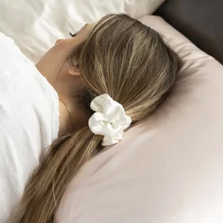 Clearance Chouchou soie de mûrier Beauté ivoire Femme Coffrets Cadeaux|Capsule Soienew