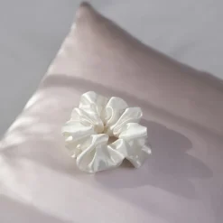 Clearance Chouchou soie de mûrier Beauté ivoire Femme Coffrets Cadeaux|Capsule Soienew