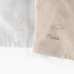 Clearance Coffret semainier de langes coton bio Bienvenue Enfant Coffrets Cadeaux|Nouveautés Bébénew