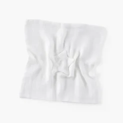 Cheap Doudou coton bio Bienvenue blanc Enfant Accessoires|Nouveautés Bébénew