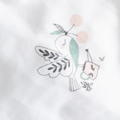 Sale Doudou coton bio Jardine blanc Enfant Accessoires