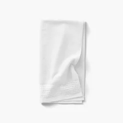 Store Drap de bain bouclette de coton biologique Source blanc Draps De Bain