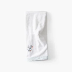 Outlet Drap de bain coton bio Jardine blanc Enfant Draps De Bain