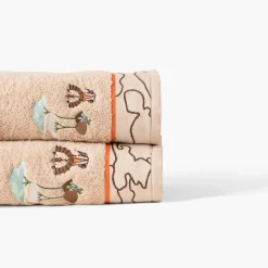 Store Drap de bain coton bio Safari Enfant Draps De Bain