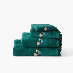 Best Drap de bain coton Papyrus émeraude Draps De Bain