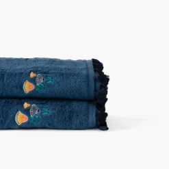 Discount Drap de bain coton Papyrus bleu d'Egypte Draps De Bain