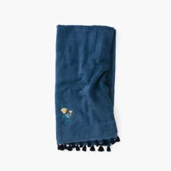 Discount Drap de bain coton Papyrus bleu d'Egypte Draps De Bain