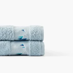 Best Sale Drap de bain phosphorescent coton Stellaire bleu banquise Enfant Draps De Bain|Nouveautés Bébénew