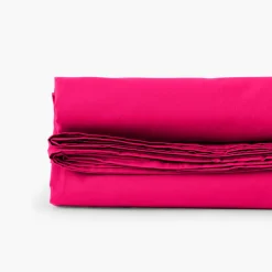 Cheap Drap de lit percale de coton Neo magenta Draps De Lit