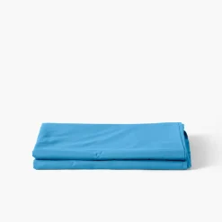 Flash Sale Drap de lit percale de coton Neo azur Draps De Lit