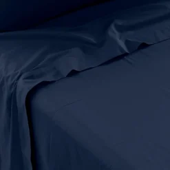 New Drap de lit percale de coton Neo marine Draps De Lit