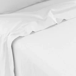 Online Drap de lit percale de coton Neo blanc Draps De Lit