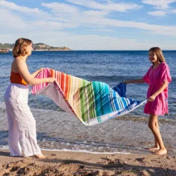Online Drap de plage coton Colorfun La Plage