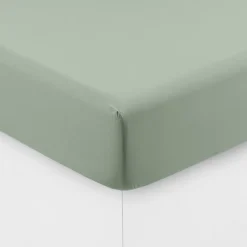 Online Drap housse coton lavé Songe eucalyptus Draps Housse