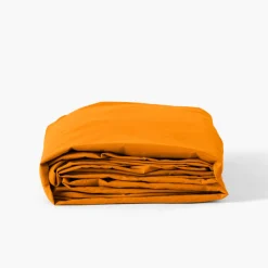 Cheap Drap housse coton lavé Songe curcuma Draps Housse