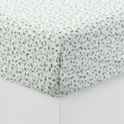 Cheap Drap housse percale de coton Neo thym végétal Draps Housse