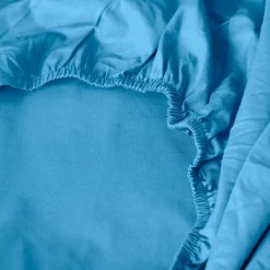 Shop Drap housse percale de coton Neo azur Draps Housse