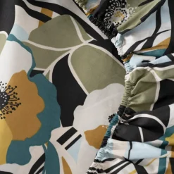 Cheap Drap housse percale de coton Neo ficelle floral Draps Housse