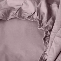 Store Drap housse percale de coton Neo poudre Enfant Draps Housse|Draps Housse