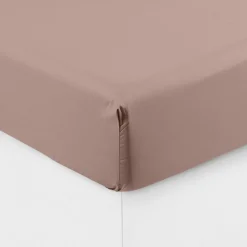 Best Sale Drap housse percale de coton Neo taupe Enfant Draps Housse|Draps Housse
