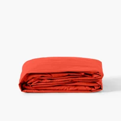 Cheap Drap housse percale de coton Neo safran Draps Housse