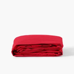 Flash Sale Drap housse percale de coton Neo rouge Draps Housse