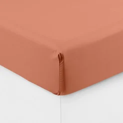 Online Drap housse percale de coton Neo tomette Draps Housse