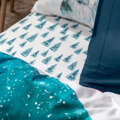 Best Sale Drap housse pur coton biologique Boréales Enfant Linge De Litbio|Draps Housse