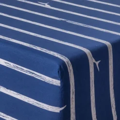 Best Sale Drap housse pur coton biologique imprimé rayures Odyssée Enfant Draps Housse