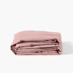 Cheap Drap housse satin de coton lavé bio Quartz blush Draps Housse