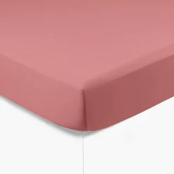 Cheap Drap housse satin de coton uni Prestige santal Draps Housse