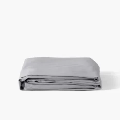 Fashion Drap housse satin de coton uni Prestige tourterelle Draps Housse