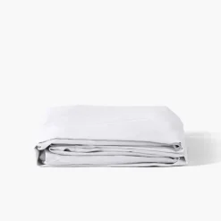 Best Sale Drap housse satin de coton uni Prestige blanc Draps Housse