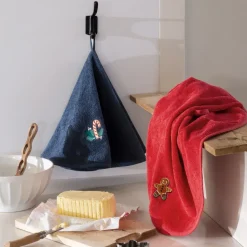 Cheap Essuie mains coton Sweet rouge Femme Torchons & Essuie-mains|Coffrets Cadeaux