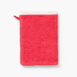 Sale Gant de toilette coton Atlantis corail Enfant Gants De Toilette
