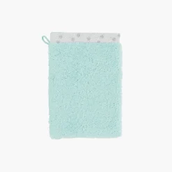 Best Gant de toilette coton biologique Devine céladon Enfant Gants De Toilette