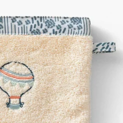 Outlet Gant de toilette coton bio Dandine paille Enfant Gants De Toilette