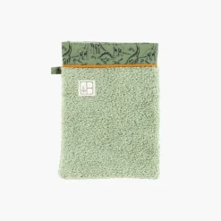 Discount Gant de toilette coton biologique Dinotopi kaki Enfant Gants De Toilette