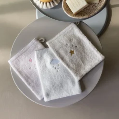 Sale Gant de toilette coton bio Bienvenue nude Enfant Gants De Toilette|Nouveautés Bébénew