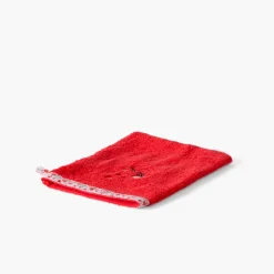 New Gant de toilette coton bio Mes rêves rouge tendre Enfant Gants De Toilette