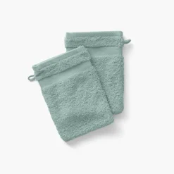 Fashion Gant de toilette coton Lola II argile Gants De Toilette